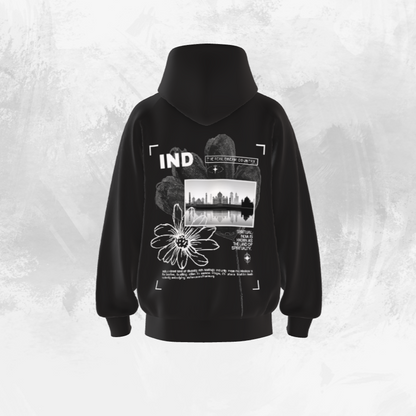 IND Graphic Art - Oversized Hoodie