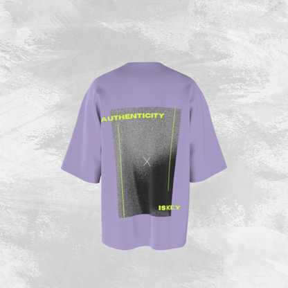 "Authenticity" Graphic Oversized Tee