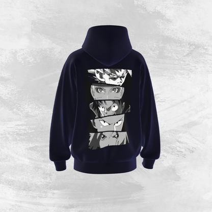 Anime Mashup Oversized Hoodie