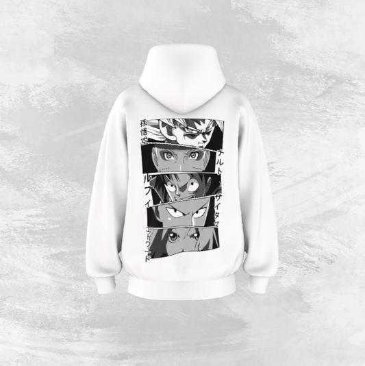 Anime Mashup Oversized Hoodie