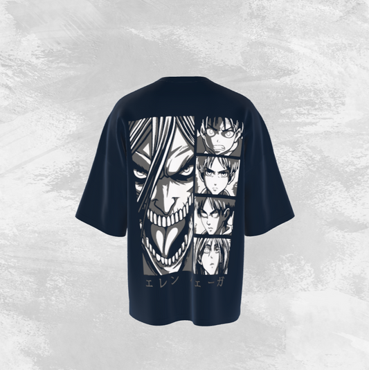 "Attack On Titan" - Oversized Tee