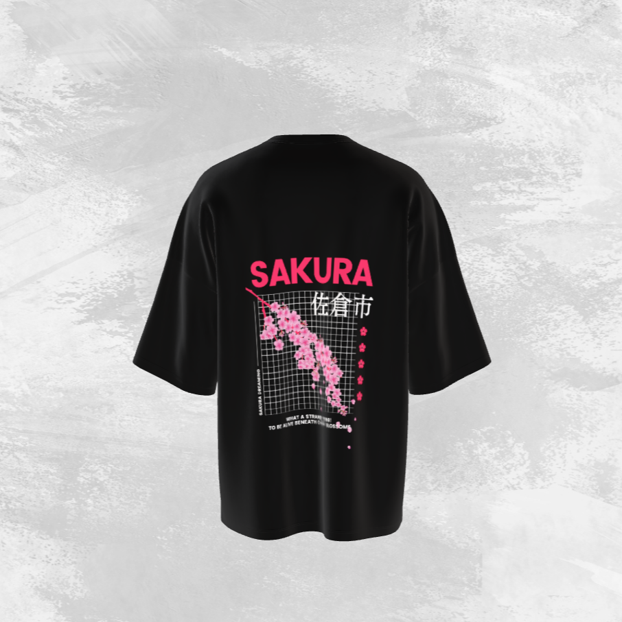 Sakura Oversized Tee